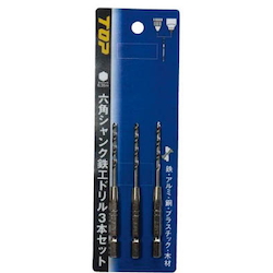 Hexagon Shank Iron Working Drill Same Size 3 Set Product 