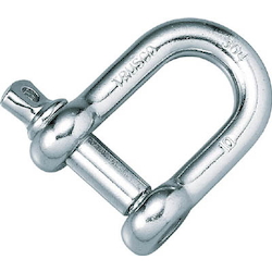 Screw Shackle Stainless Steel Operating Load 7.84–31.36 kN